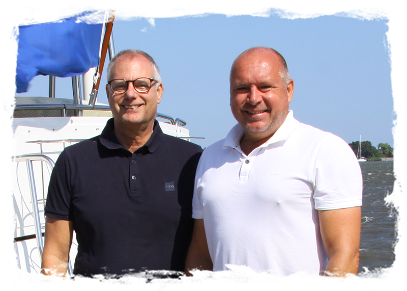 Ronald Stroobach en Mark Versteeg